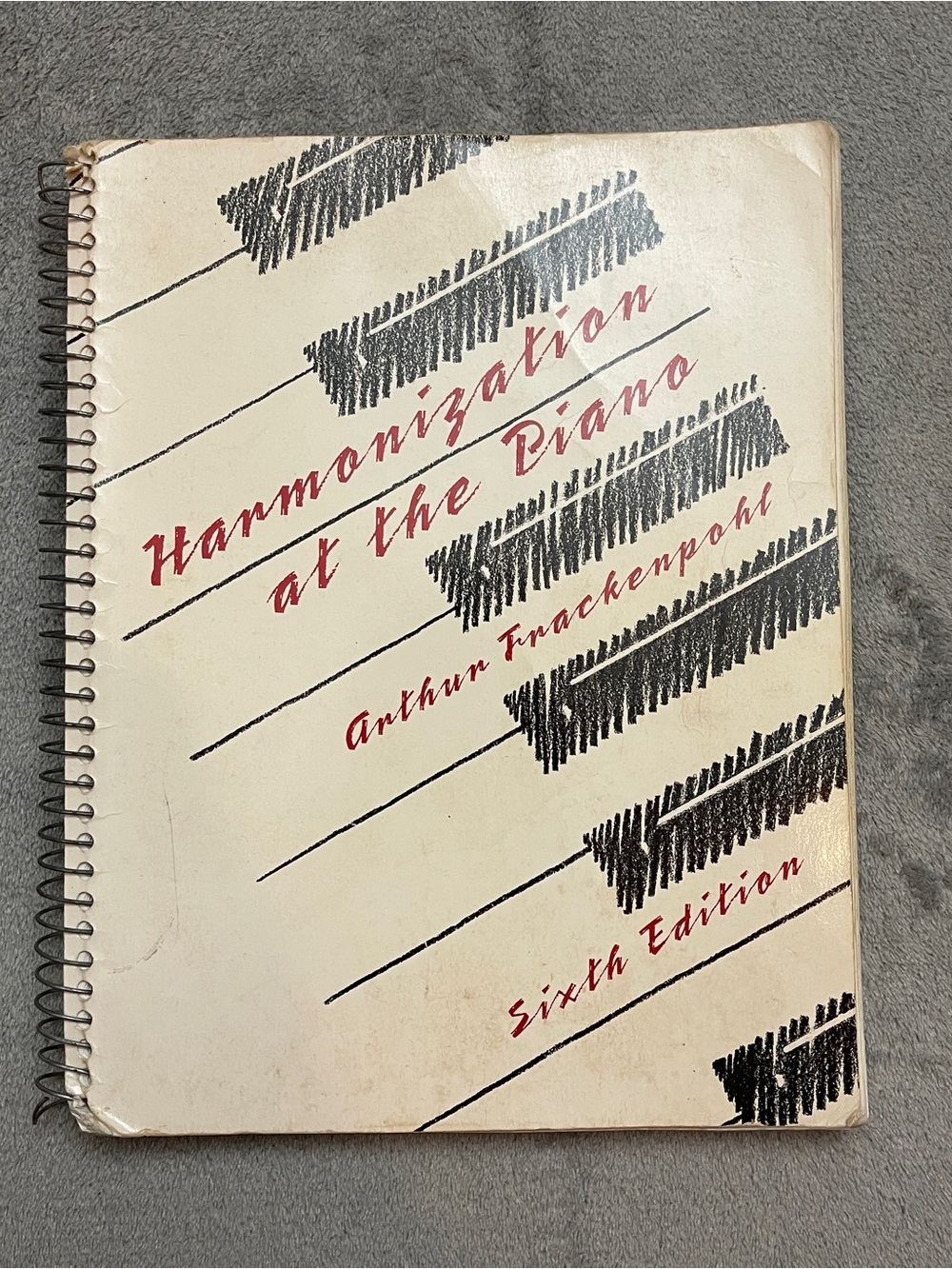 Harmonization at the Piano - spiral_bound Meredith M. Morgan|Arthur Frackenp...